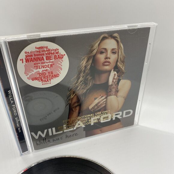 Willa Was Here by Willa Ford (CD, 2001) Promo Copy Stamp - Picture 3 of 7